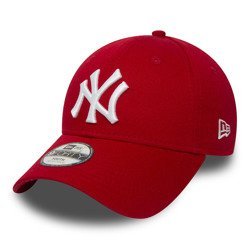 Czapka z daszkiem dziecięca New Era 9FORTY MLB NY New York Yankees Czerwona - 10877282