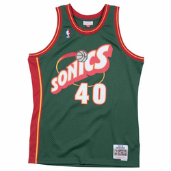 Koszulka Mitchell & Ness Jersey Swingman NBA Seattle Supersonics Shawn Kemp - SMJYGS18209-SSUDKGN95KE