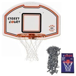 Zestaw tablica do koszykówki Sure Shot 506 Bronx basketball + Siatka do kosza łańcuchowa 405 Sure Shot metalowa