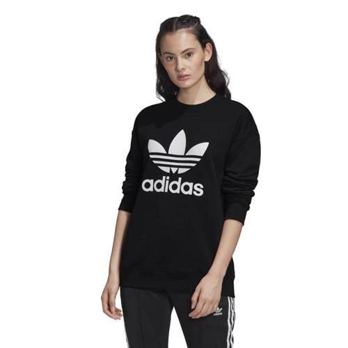 Bluza damska Adidas Originals Trefoil czarna - FM3272