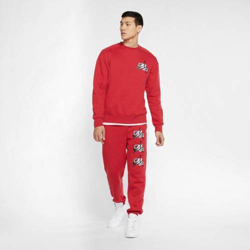 Bluza dresowa Air Jordan Jumpman Fleece czerwona - CK6763-687