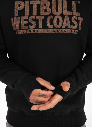 Bluza męska Pit Bull West Coast Crewneck Mugshot Czarna - 110006900