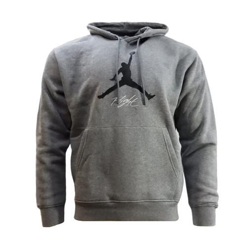 Bluza męska z kapturem Air Jordan Flight Essentials Fleece Baseline Hoodie Szara - FD7545-091