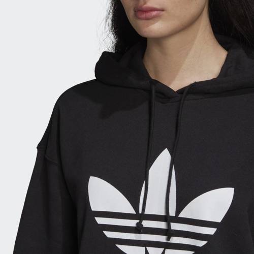 Bluza z kapturem damska Adidas Adicolor Trefoil Hoodie - FM3307