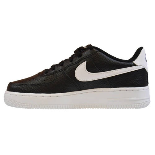 Buty damskie młodzieżowe Nike Air Force 1 GS Black/White - CT3839-002