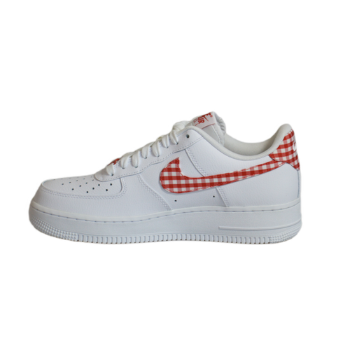 Buty sportowe Nike Air Force 1 '07 LOW "White Mystic Red" - DZ2784-101