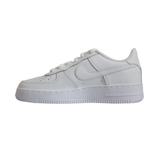 Buty sportowe dziecięce Nike Air Force 1 Low LE Triple White (GS) - FV5951-111