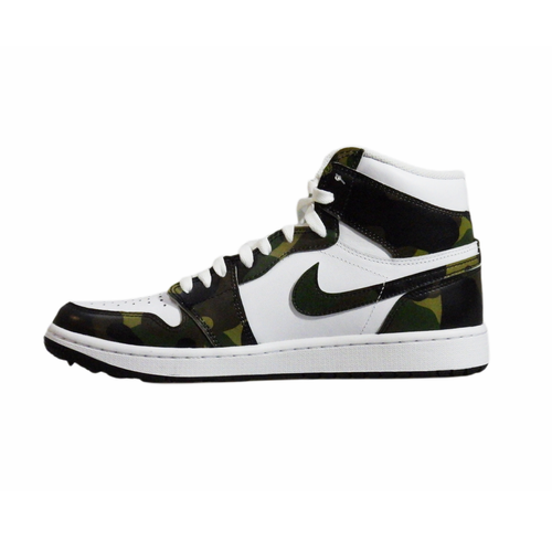 Buty sportowe męskie Air Jordan 1 High Golf Camo - DQ0660-300