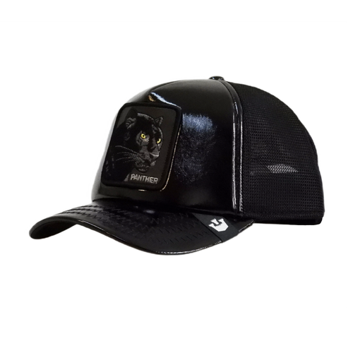 Czapka z daszkiem Goorin Bros. Obsidian Panther Trucker - 101-1585-BLK