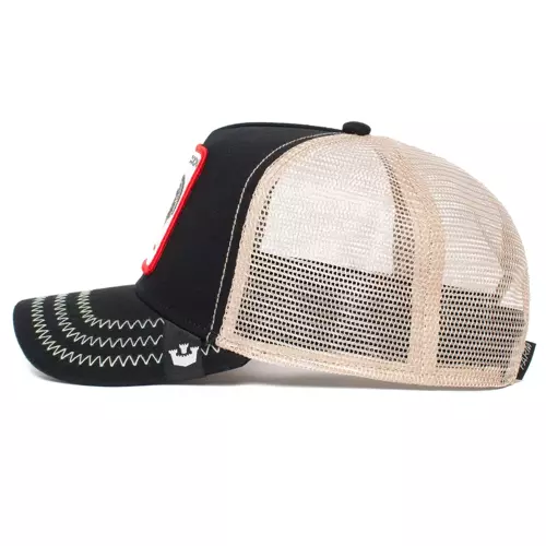 Czapka z daszkiem Goorin Bros. The Cock Black Trucker - 101-0378-BLK