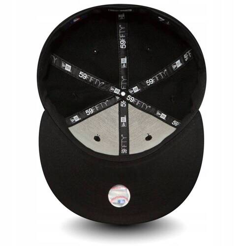 Czapka z daszkiem New Era 59FIFTY MLB Atlanta Braves Fullcap Czarna - 10047487