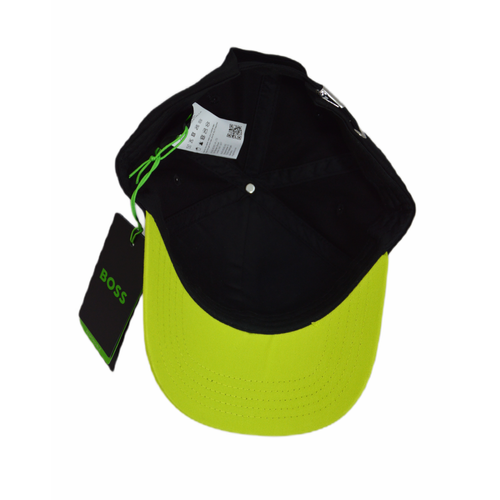 Czapka z daszkiem bejsbolówka Hugo Boss Bold-Curved Baseball Cap Czarna - 50489477-001