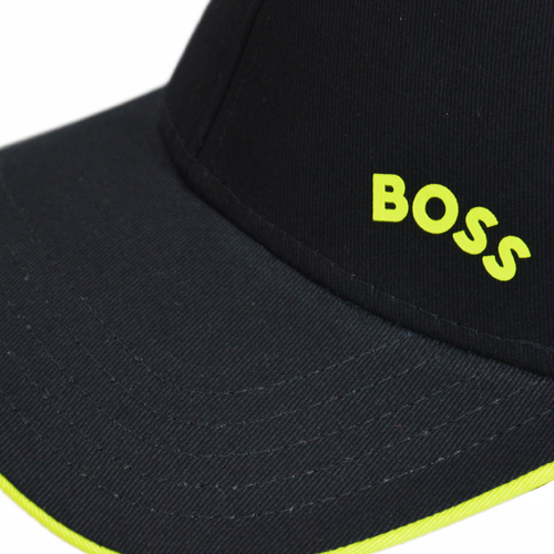 Czapka z daszkiem bejsbolówka Hugo Boss Bold-Curved Baseball Cap Czarna - 50489477-001