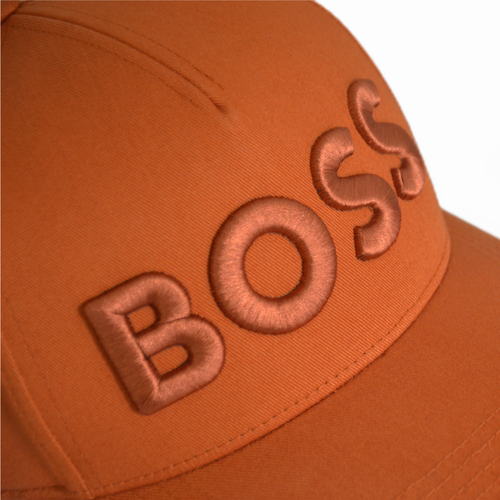 Czapka z daszkiem bejsbolówka Hugo Boss Sevile 6 Baseball Cap Orange Pomarańczowa - 50495132-801