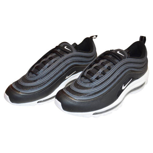 Czarne Męskie Buty Nike Air Max 97 Czarne/Białe Sportowe - 921826-001