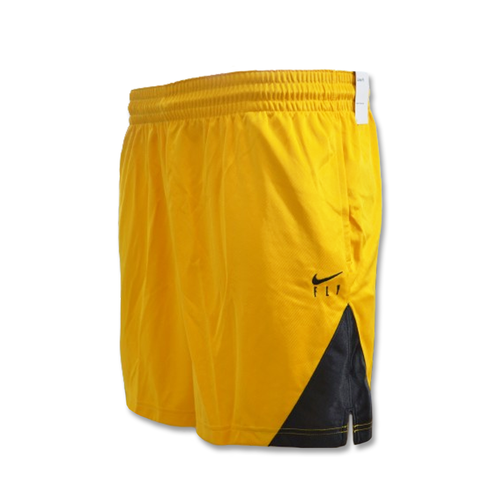 Damskie spodenki koszykarskie Nike Dr-Fit Fly Short Isofly Yellow Ochre/Black - DH7363-752