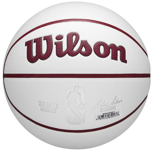 Kolekcjonerska Piłka do koszykówki Wilson NBA Chicago Bulls - WZ4016405ID