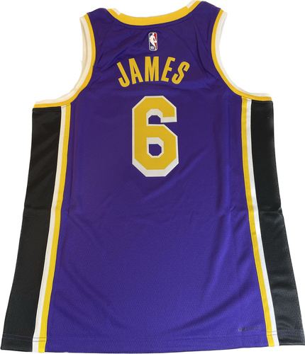 Koszulka Swingman Air Jordan NBA LeBron James Los Angeles Lakers Jersey - CV9481-513