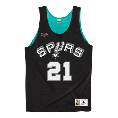 Koszulka męska dwustronna Mitchell & Ness Tank Top San Antonio Spurs Tim Duncan