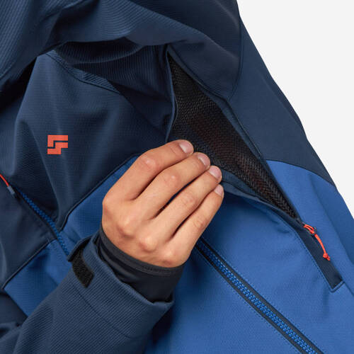 Kurtka męska przeciwdeszczowa wiatroodporna softshell Alpinus Pelat Niebieska - MK18852