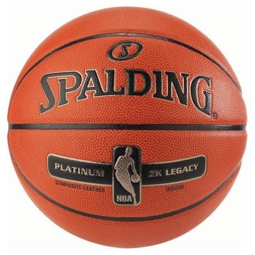 Obręcz uchylna z siatką do koszykówki kosza Dunk New Port + Piłka Spalding Platinum ZK Legacy Indoor