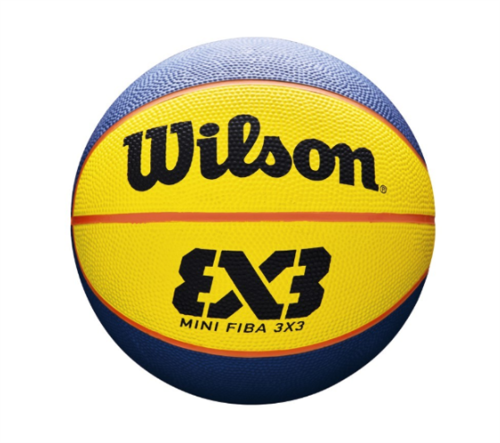 Piłka do kosza Wilson FIBA 3X3 Mini Rubber r.3 dla dzieci - WTB1733XB