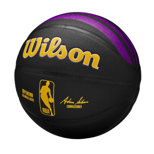 Piłka do kosza Wilson NBA Los Angeles Lakers Team City Collector WZ4024114