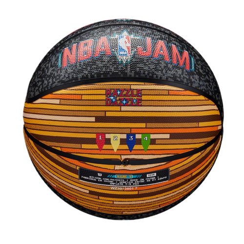 Piłka do koszykówki Kosza Wilson NBA Jam Outdoor Boisko 7- WZ3013801XB