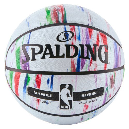 Piłka do koszykówki Spalding NBA Marble Series Outdoor na orlik 