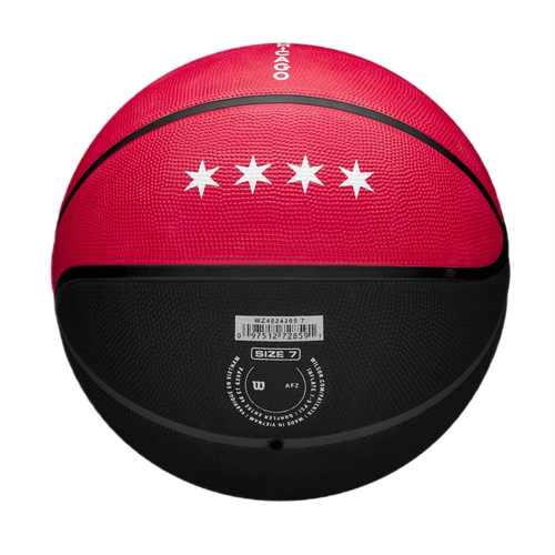 Piłka do koszykówki Wilson NBA Chicago Bulls Team City Edition - WZ4024205