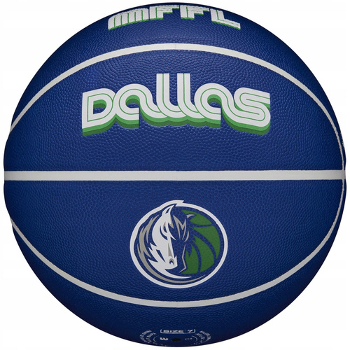 Piłka do koszykówki Wilson NBA Collector Dallas Mavericks Ball WZ4016407ID