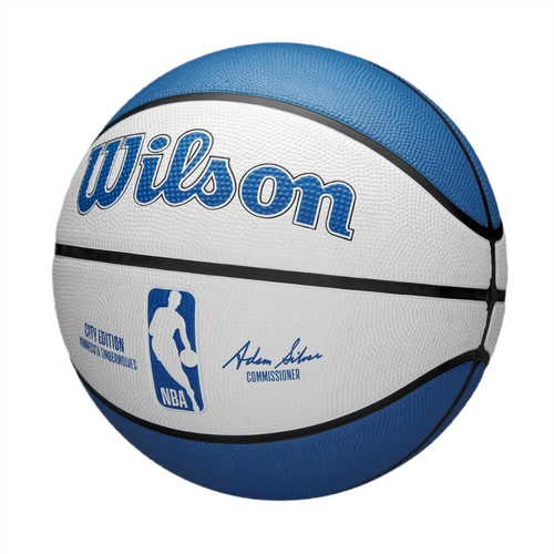 Piłka do koszykówki Wilson NBA Minnesota Timberwolves City - WZ4024218XB