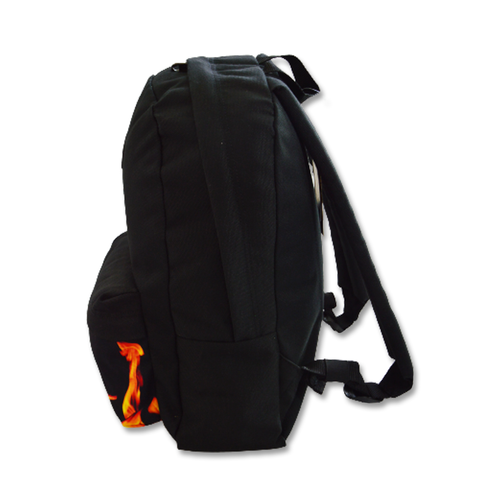 Plecak szkolny Vans New Skool Backpack Black Fire - VN0002TLY231