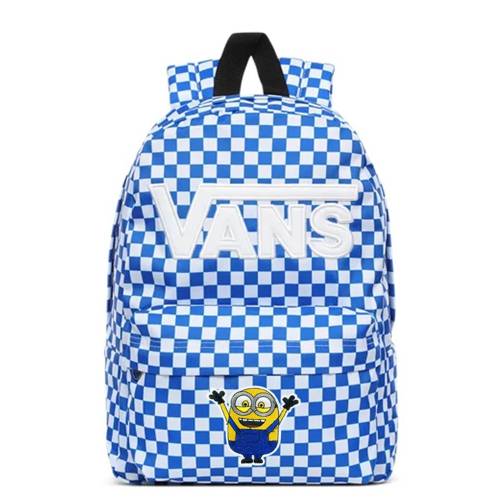 Plecak szkolny Vans New Skool Victoria Blue VN0002TLJBS Custom Minion