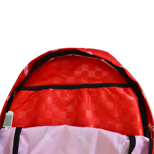 Plecak szkolny młodzieżowy Vans New Skool Backpack 20L True Red - VN0006280PZ1