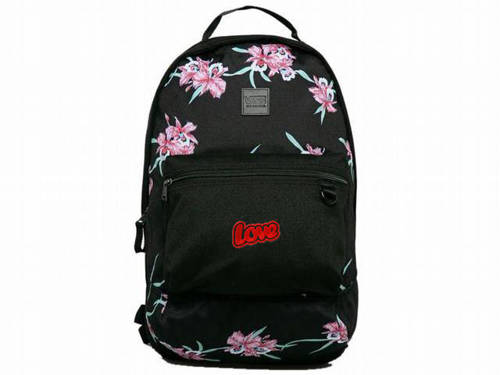 Plecak szkolny młodzieżowy Vans Turbon Backpack w kwiaty custom Love