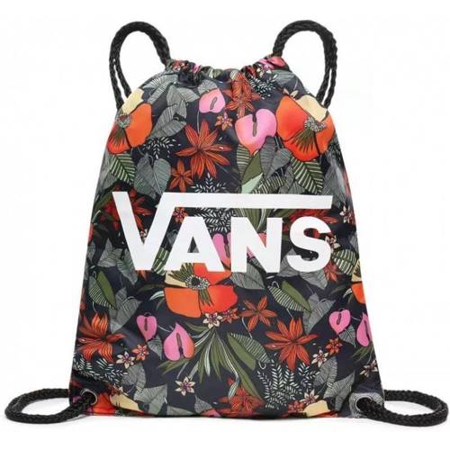 Plecak szkolny młodzieżowy Vans Turbon Backpack w kwiaty + worek WF