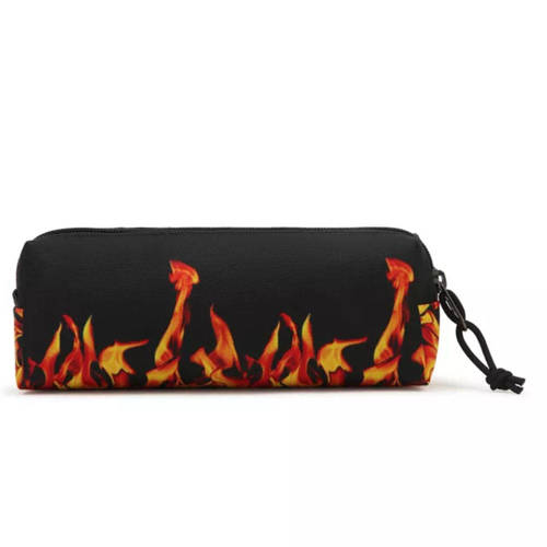 Saszetka piórnik szkolny Vans OTW Pencil Pouch płomienie custom flaming