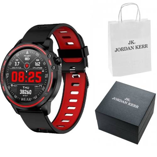 Zegarek uniwersalny JK Active Smartwatch Puls Kroki + Pudełko Torebka