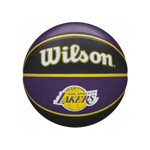 Zestaw do koszykówki Piłka Wilson NBA Team LA Lakers - WTB1300XBLAL + Pompka