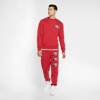 Bluza dresowa Air Jordan Jumpman Fleece czerwona - CK6763-687