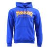 Bluza męska Thrasher Flame Logo Hooded Royal Blue Hoodie - 144839 