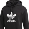 Bluza z kapturem męska kangurka Adidas Hoodie czarna z logo bawełna DT7964