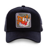 Czapka z daszkiem Capslab Looney Tunes Tasmanian Devil Trucker Czarna - CL/LOO/1/TAZ3