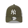 Czapka z daszkiem New Era 9FORTY MLB NY New York Yankees Khaki A-Frame Trucker - 12523894