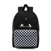 Plecak Vans New Skool Checkerboard kratka szachownica Custom Cats Koty