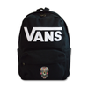 Plecak szkolny Vans New Skool 18 l czarny VN000628BLK1 + Custom Czaszka Meksykańska White Flowers