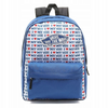 Plecak szkolny Vans Realm Backpack I love My Vans niebieski - VN0A3UI6UWF1