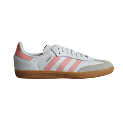 Adidas Samba OG Kids Shoes Cloud White/Semi Pink Spark - JP5484