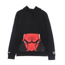 Mitchell & Ness NBA Cropped Logo Chicago Bulls Hoody - BMPHINTL909-CBUBLCK